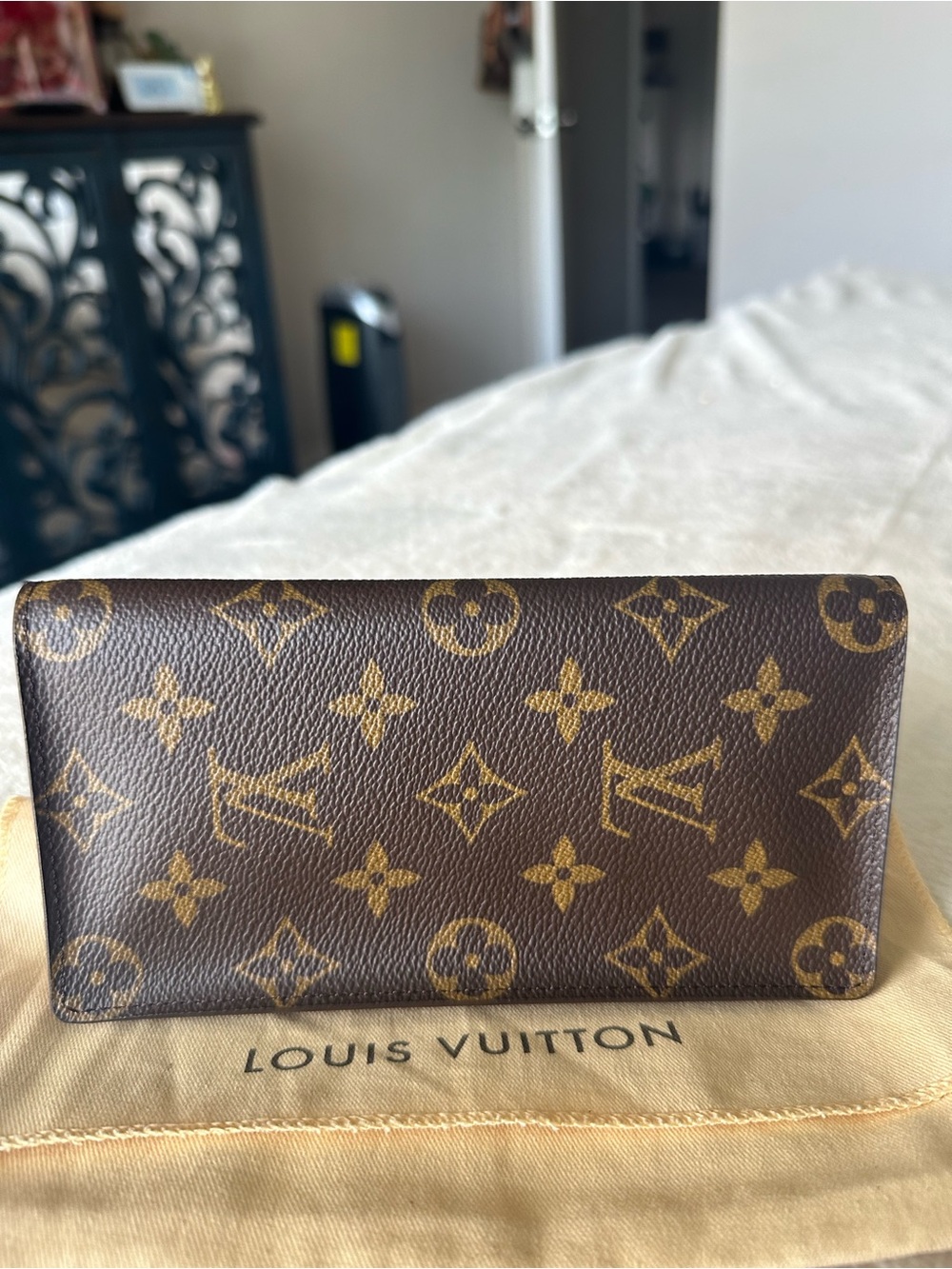 Louis Vuitton Monogram Porte Valeurs Bifold Wallet